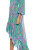Luli Fama Groovy Luli Hi Lo Long Sleeve Dress